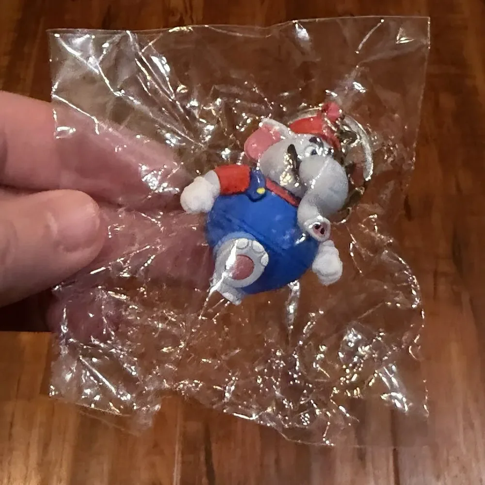 Super Mario Bros Wonder Nintendo Switch Elephant Keychain Lot - New & Sealed!